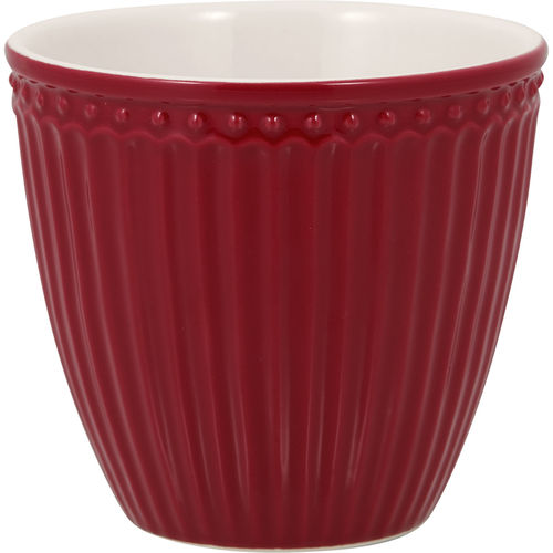 GreenGate Latte Cup Alice claret red /ab Oktober