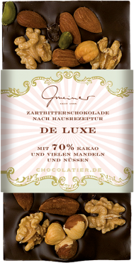 Gmeiner Confiserie, Zartbitter Schokolade De luxe