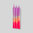 Dip Dye Neon Candle - Plum Mousse